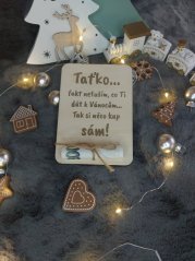 Dárková karta na peníze - Táto kup si sám