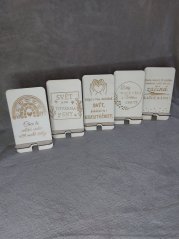 Motivační držák na telefon