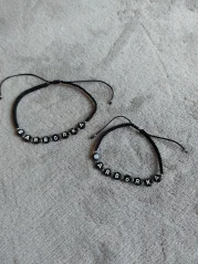 Pletený náramek se jménem