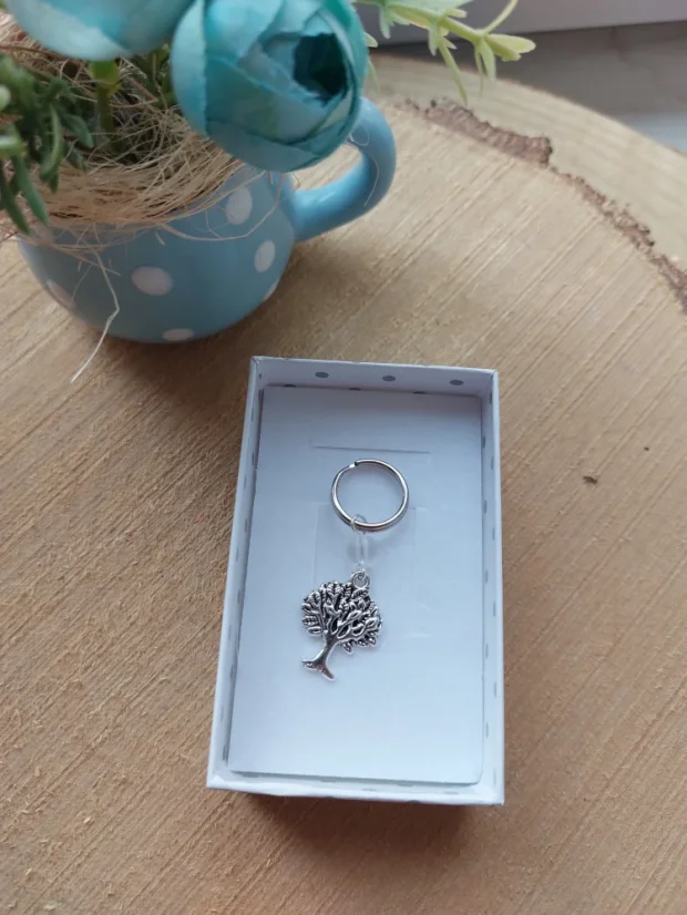 Mini klíčenka s přívěskem | Malý talisman pro každý den - Motiv klíčenky: Anděl