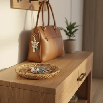 🔩 Kovové klíčenky - Barva korálku - Tyrkysová