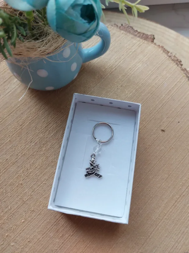 Mini klíčenka s přívěskem | Malý talisman pro každý den