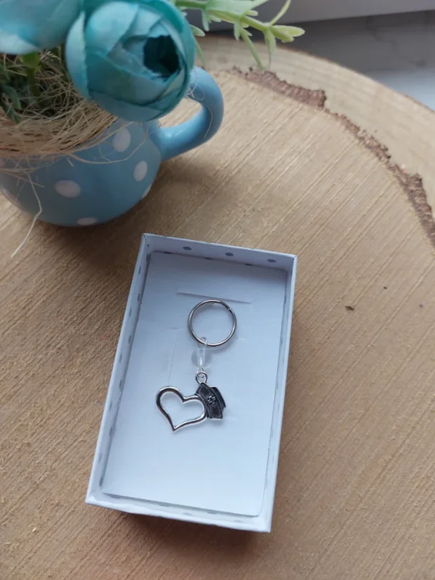 Mini klíčenka s přívěskem | Malý talisman pro každý den