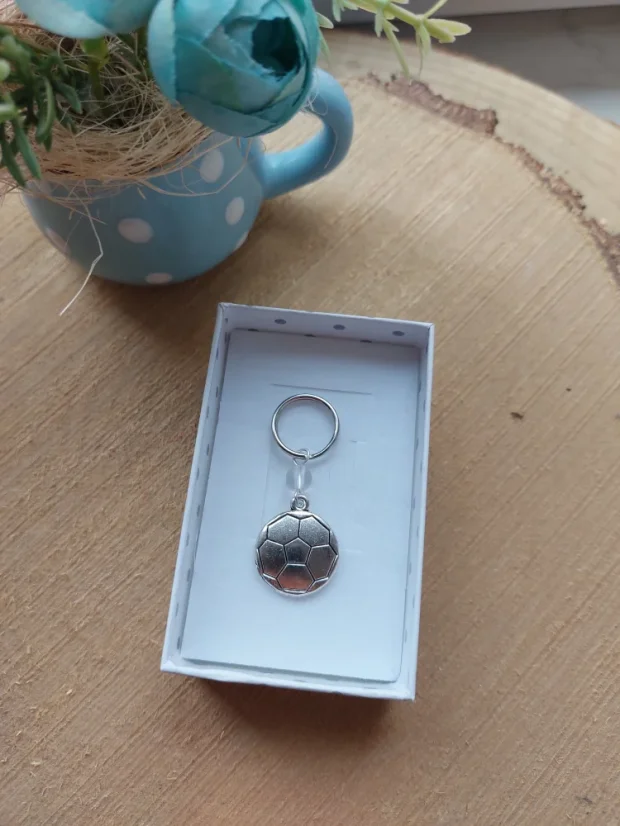 Mini klíčenka s přívěskem | Malý talisman pro každý den - Motiv klíčenky: Anděl