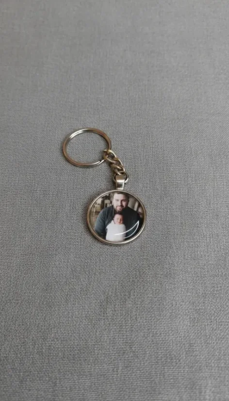Klíčenka s fotografií, která uchová vaše vzpomínky