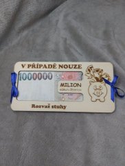 Dárková karta na peníze - Pro případ nouze